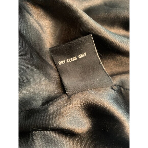 Guess Jacket Womens XL Down Feathers Vegan Fur Hooded Quilted Nylon Cargo Pocket - Picture 12 of 12